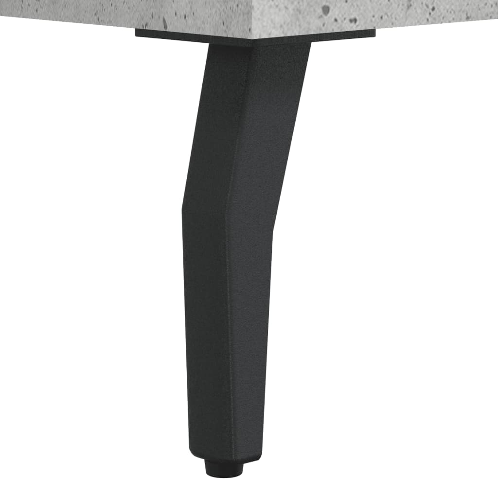 Highboard Concrete Grey 69,5x34x180 cm Engineered Wood