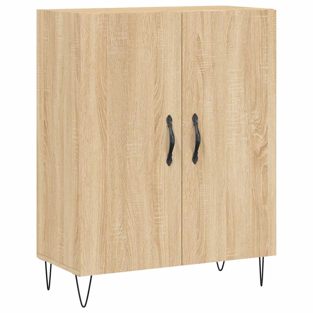 Highboard Sonoma Oak 69,5x34x180 cm Engineered Wood