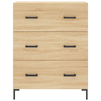 Highboard Sonoma Oak 69.5x34x180 cm Engineered Wood