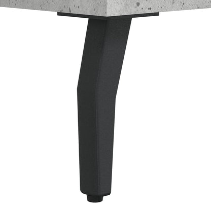 Highboard Concrete Grey 69,5x34x180 cm Engineered Wood