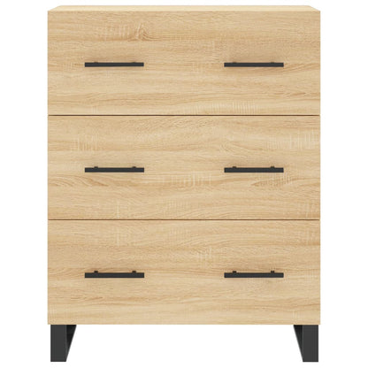 Highboard Sonoma Oak 69,5x34x180 cm Engineered Wood