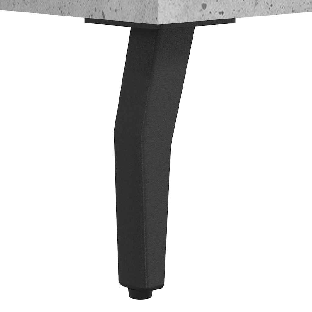 Highboard Concrete Grey 69,5x34x180 cm Engineered Wood