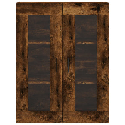 Highboard Smoked Oak 69,5x34x180 cm Engineered Wood