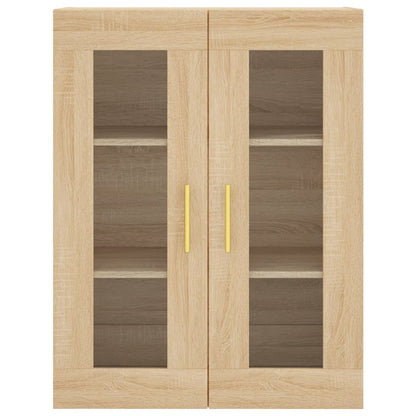 Highboard Sonoma Oak 69,5x34x180 cm Engineered Wood