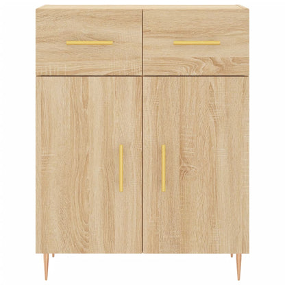 Highboard Sonoma Oak 69,5x34x180 cm Engineered Wood