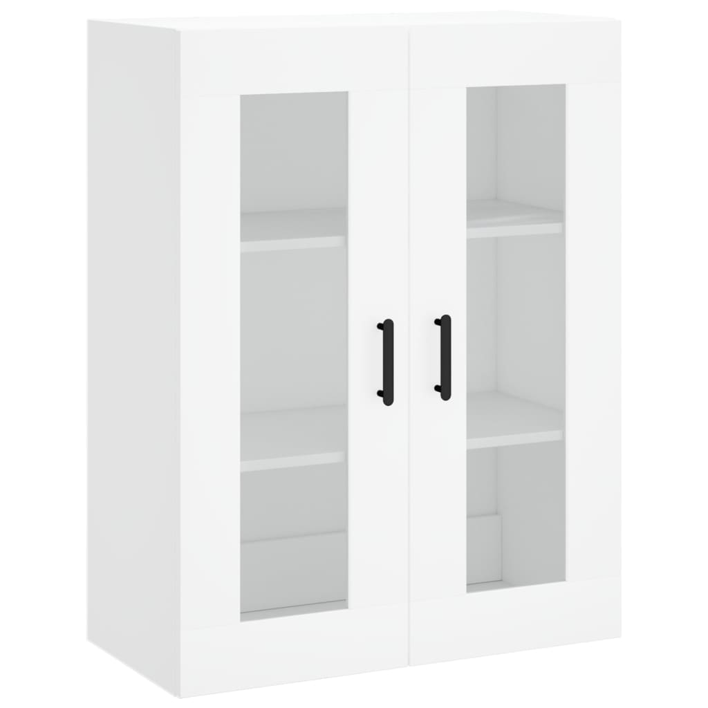 Highboard White 69,5x34x180 cm Engineered Wood