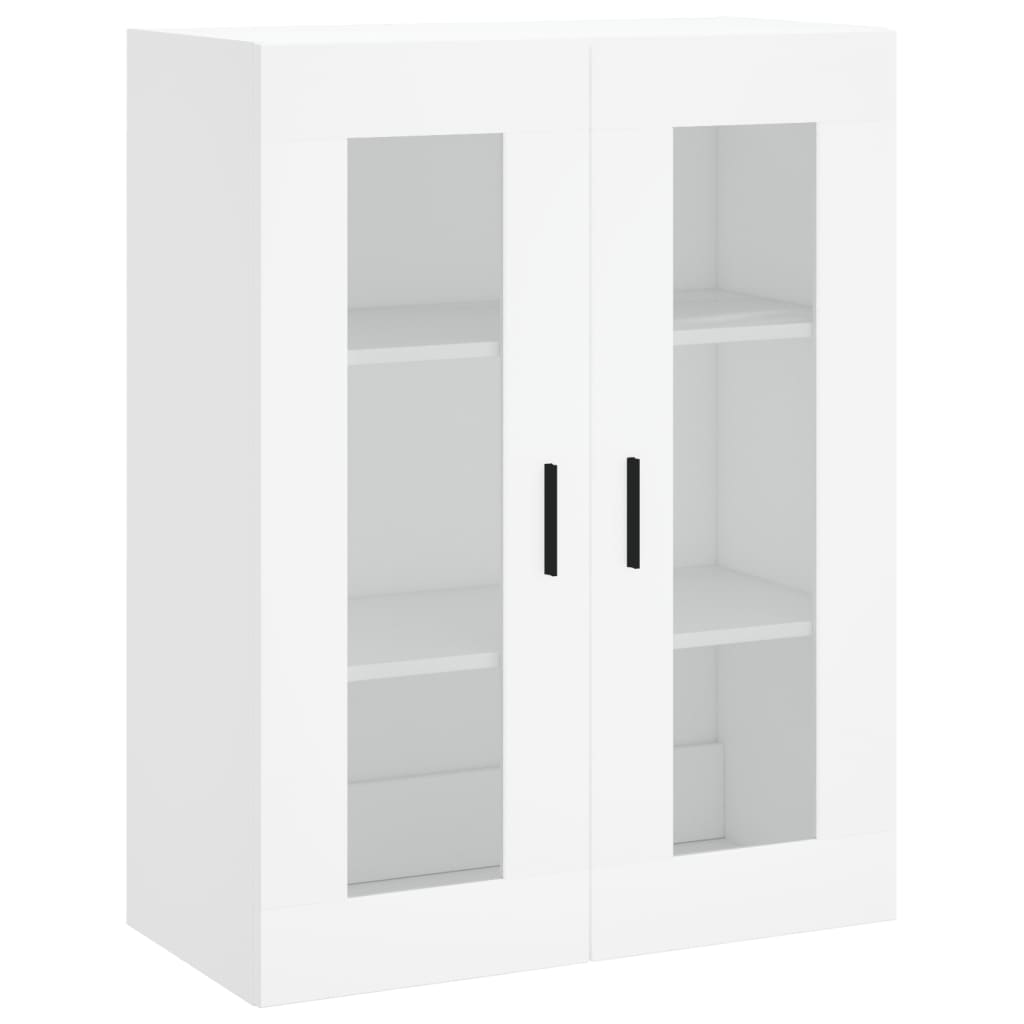 Highboard White 69,5x34x180 cm Engineered Wood