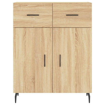 Highboard Sonoma Oak 69,5x34x180 cm Engineered Wood