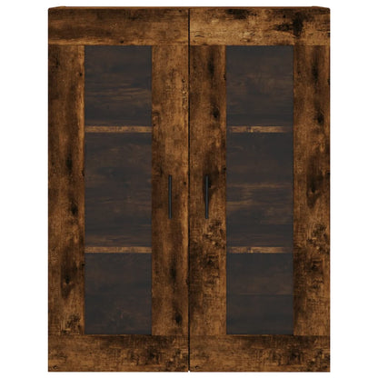 Highboard Smoked Oak 69,5x34x180 cm Engineered Wood