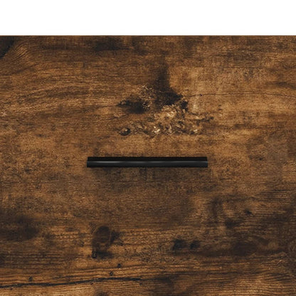 Highboard Smoked Oak 69,5x34x180 cm Engineered Wood