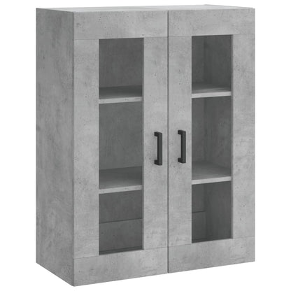 Highboard Concrete Grey 69,5x34x180 cm Engineered Wood