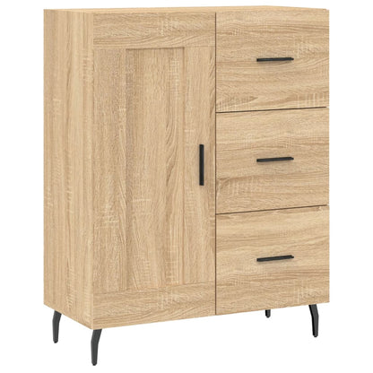 Highboard Sonoma Oak 69,5x34x180 cm Engineered Wood