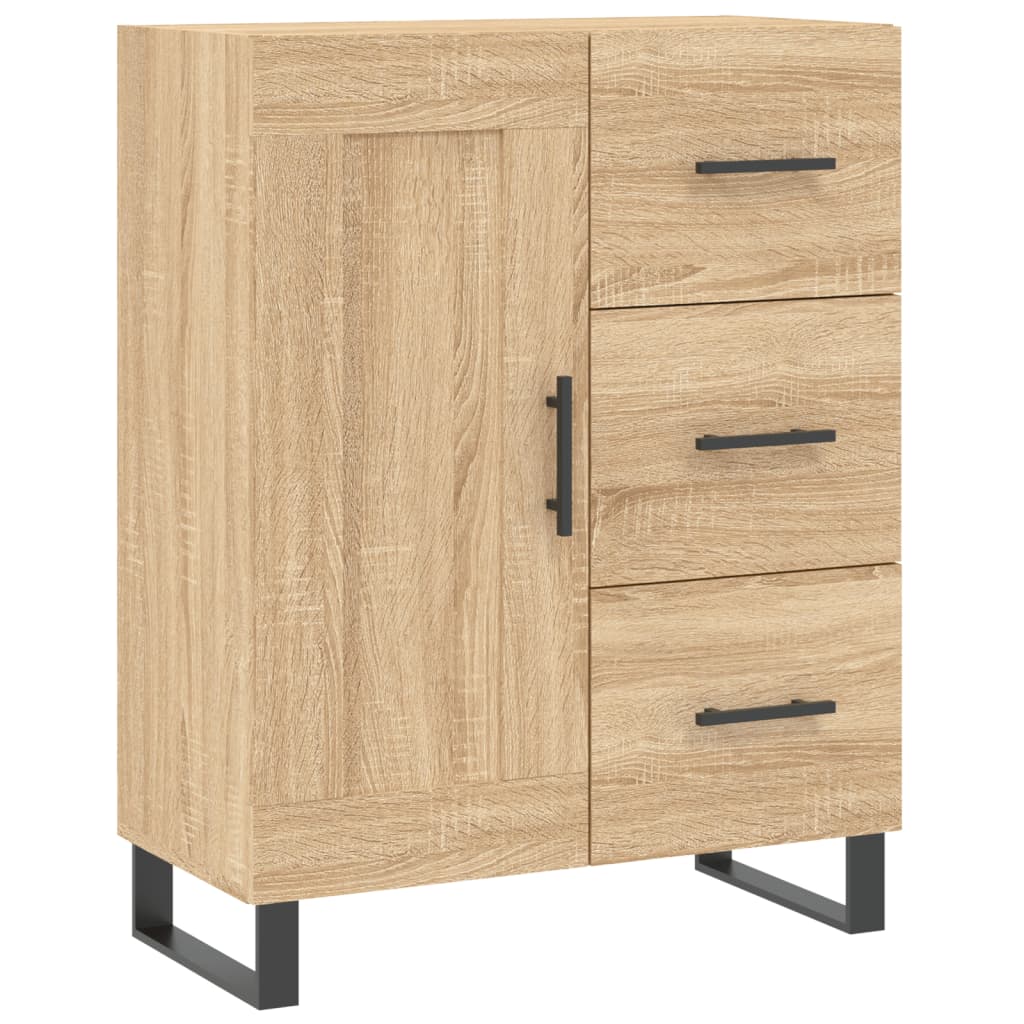 Highboard Sonoma Oak 69,5x34x180 cm Engineered Wood