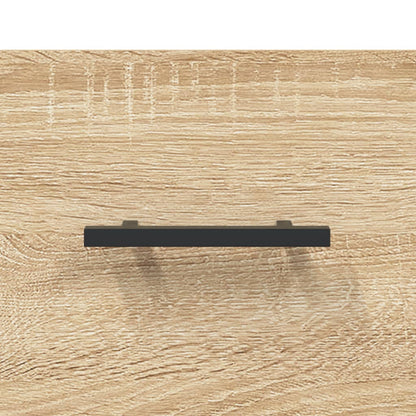 Highboard Sonoma Oak 69,5x34x180 cm Engineered Wood
