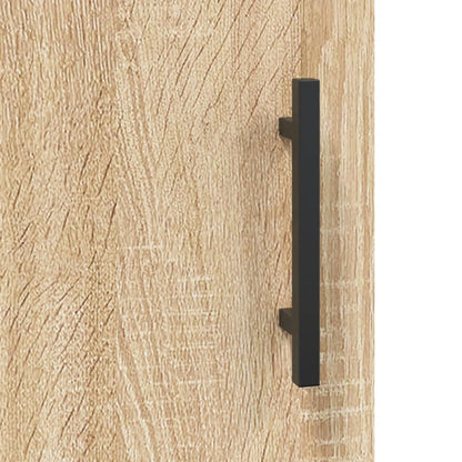 Highboard Sonoma Oak 69,5x34x180 cm Engineered Wood