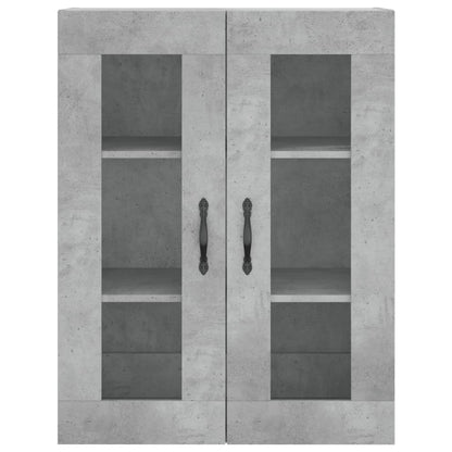 Highboard Concrete Grey 69,5x34x180 cm Engineered Wood