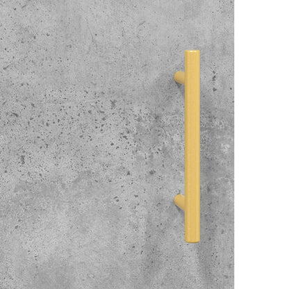 Highboard Concrete Grey 69,5x34x180 cm Engineered Wood