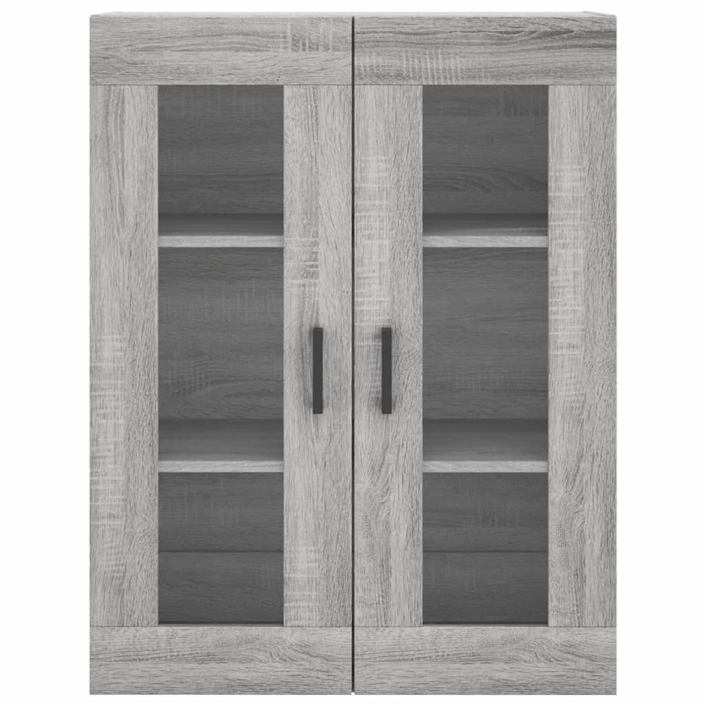 Highboard Grey Sonoma 69,5x34x180 cm Engineered Wood
