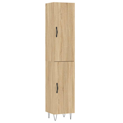 Highboard Sonoma Oak 34.5x34x180 cm Engineered Wood