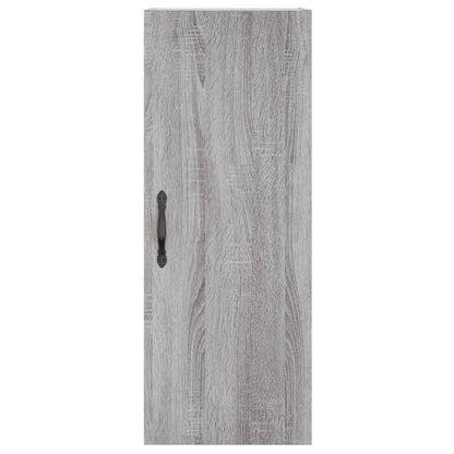Highboard Grey Sonoma 34.5x34x180 cm Engineered Wood