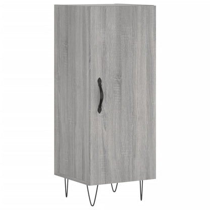 Highboard Grey Sonoma 34.5x34x180 cm Engineered Wood