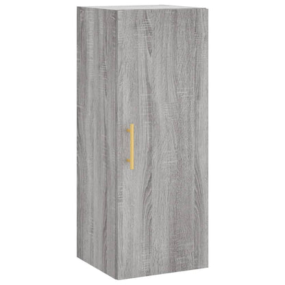 Highboard Grey Sonoma 34,5x34x180 cm Engineered Wood
