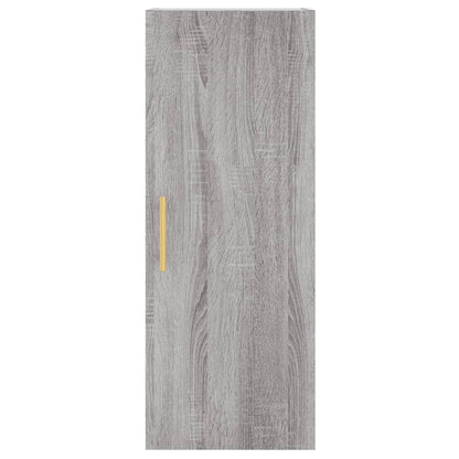 Highboard Grey Sonoma 34,5x34x180 cm Engineered Wood
