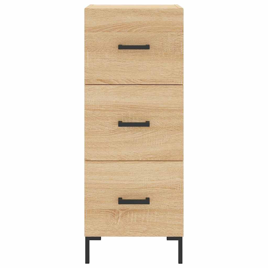 Highboard Sonoma Oak 34.5x34x180 cm Engineered Wood