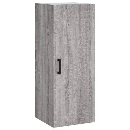 Highboard Grey Sonoma 34,5x34x180 cm Engineered Wood