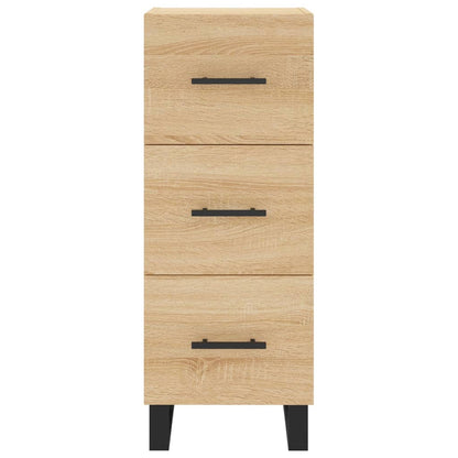 Highboard Sonoma Oak 34.5x34x180 cm Engineered Wood