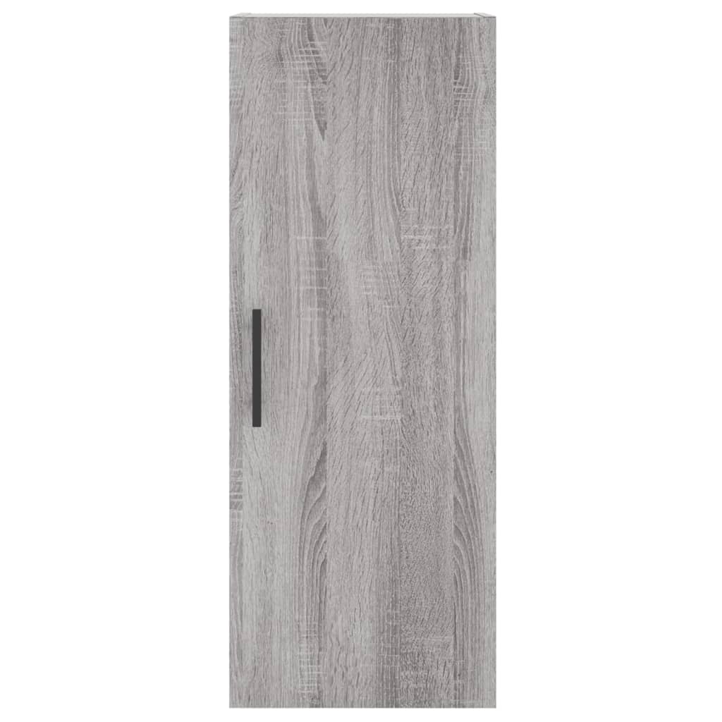 Highboard Grey Sonoma 34,5x34x180 cm Engineered Wood