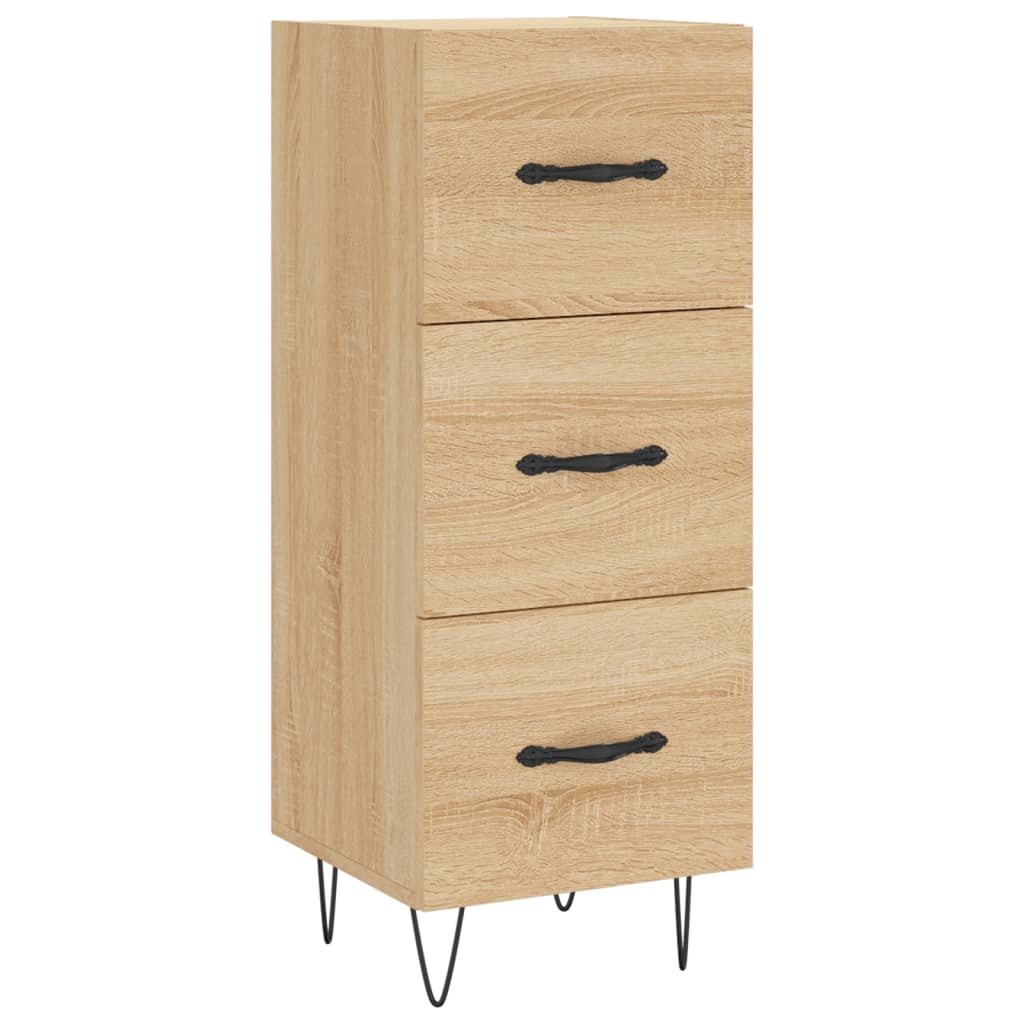 Highboard Sonoma Oak 34,5x34x180 cm Engineered Wood