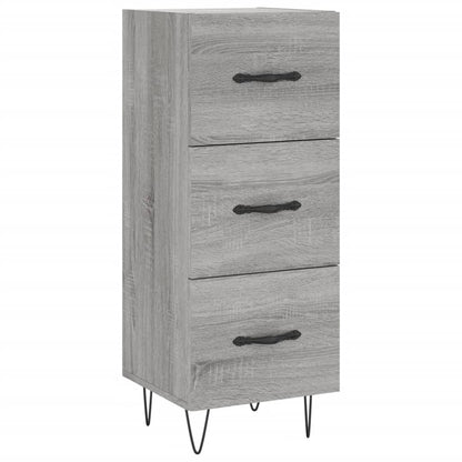 Highboard Grey Sonoma 34,5x34x180 cm Engineered Wood