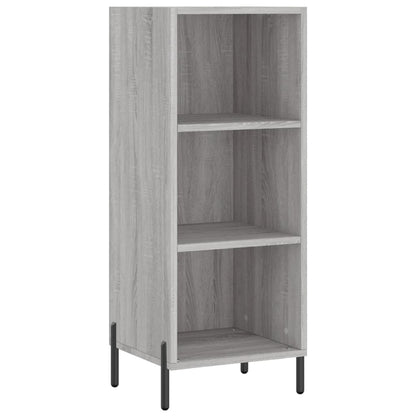 Highboard Grey Sonoma 34,5x34x180 cm Engineered Wood