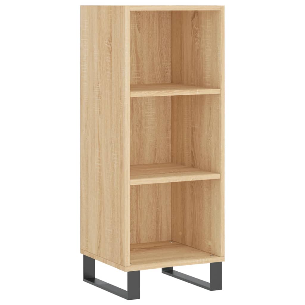 Highboard Sonoma Oak 34.5x34x180 cm Engineered Wood