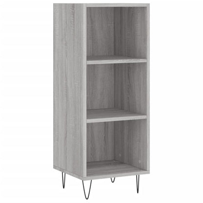 Highboard Grey Sonoma 34,5x34x180 cm Engineered Wood
