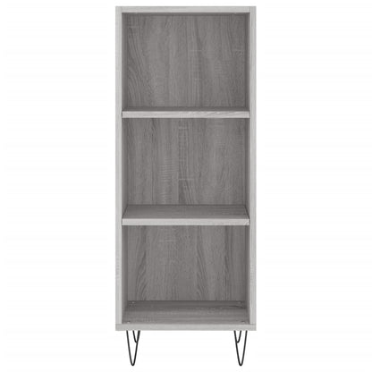 Highboard Grey Sonoma 34,5x34x180 cm Engineered Wood