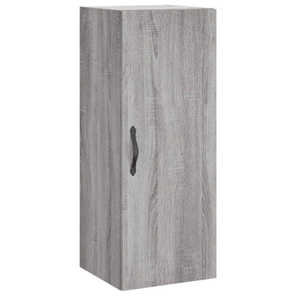 Highboard Grey Sonoma 34,5x34x180 cm Engineered Wood