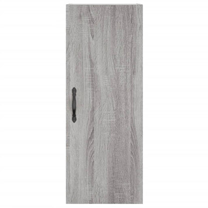 Highboard Grey Sonoma 34,5x34x180 cm Engineered Wood