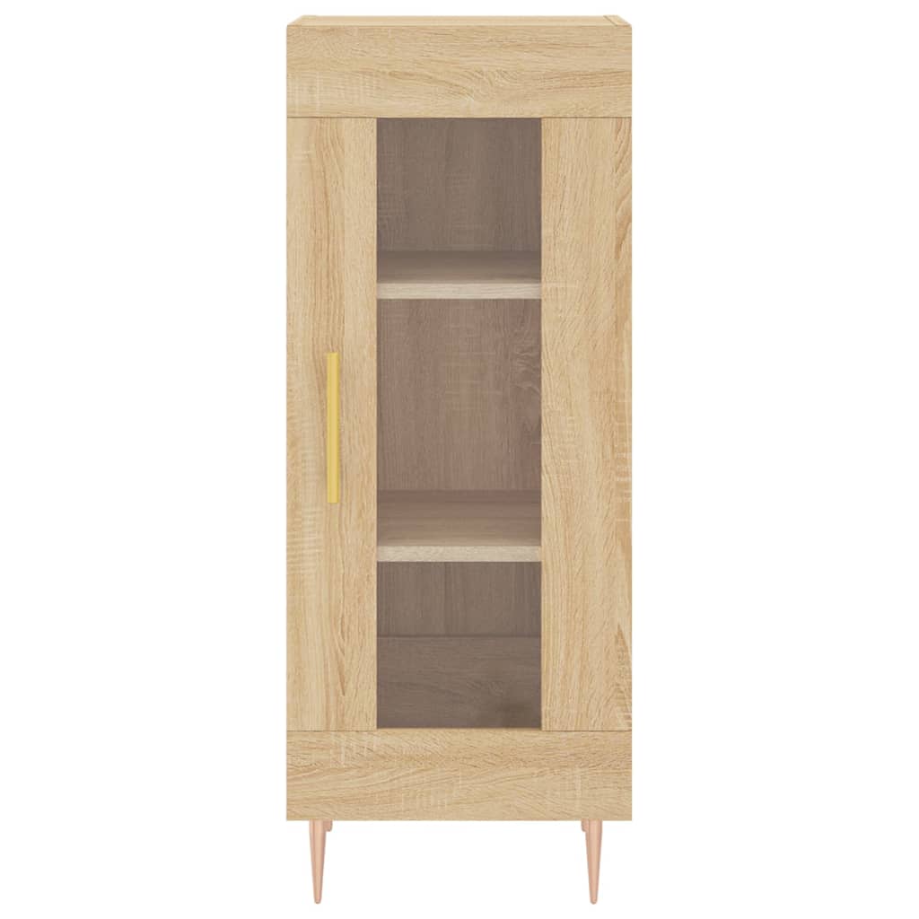 Highboard Sonoma Oak 34.5x34x180 cm Engineered Wood
