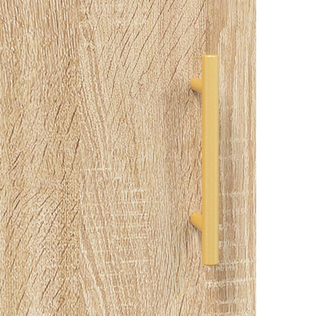 Highboard Sonoma Oak 34,5x34x180 cm Engineered Wood