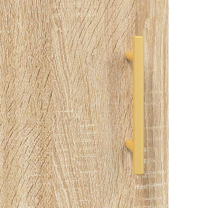 Highboard Sonoma Oak 34,5x34x180 cm Engineered Wood