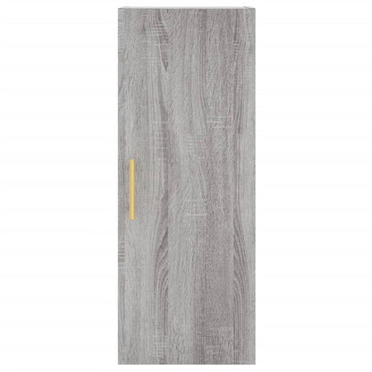 Highboard Grey Sonoma 34.5x34x180 cm Engineered Wood