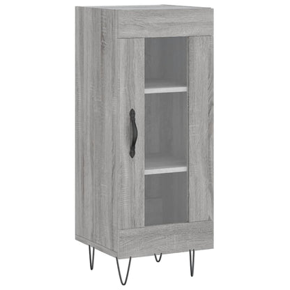 Highboard Grey Sonoma 34.5x34x180 cm Engineered Wood