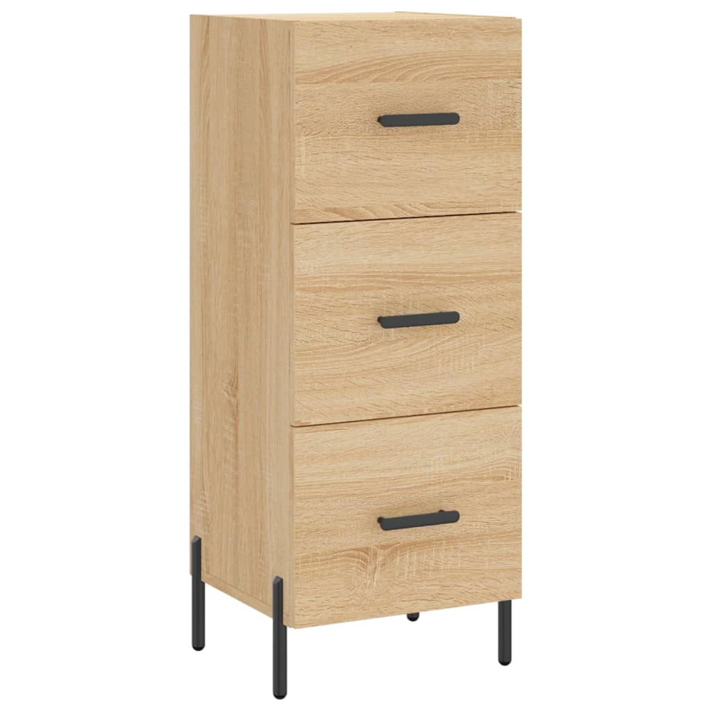 Highboard Sonoma Oak 34.5x34x180 cm Engineered Wood