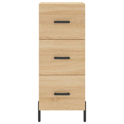 Highboard Sonoma Oak 34.5x34x180 cm Engineered Wood