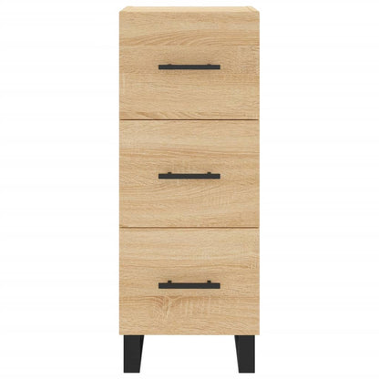 Highboard Sonoma Oak 34.5x34x180 cm Engineered Wood