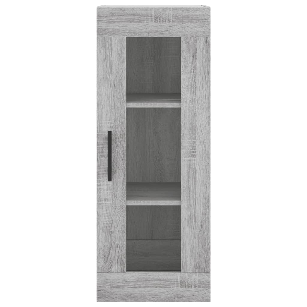 Highboard Grey Sonoma 34,5x34x180 cm Engineered Wood