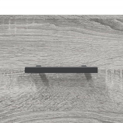 Highboard Grey Sonoma 34.5x34x180 cm Engineered Wood