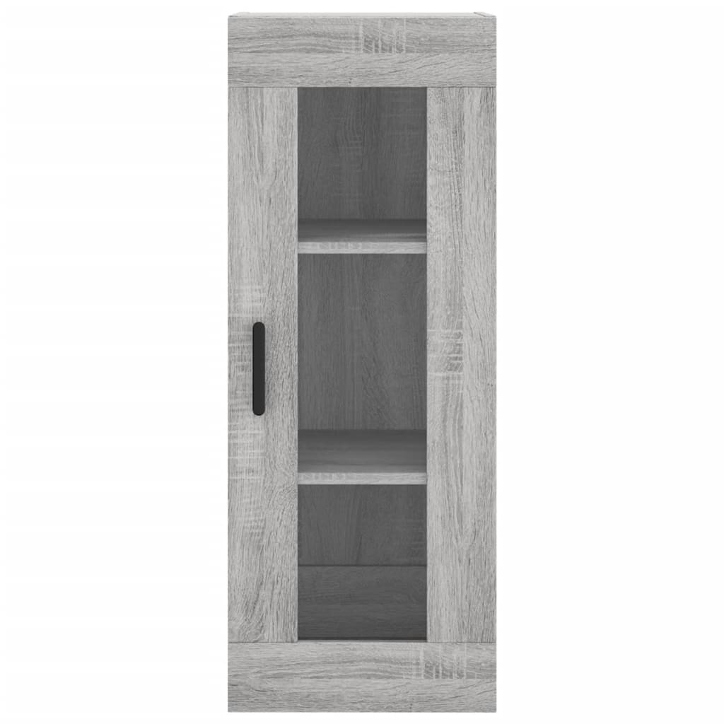 Highboard Grey Sonoma 34,5x34x180 cm Engineered Wood